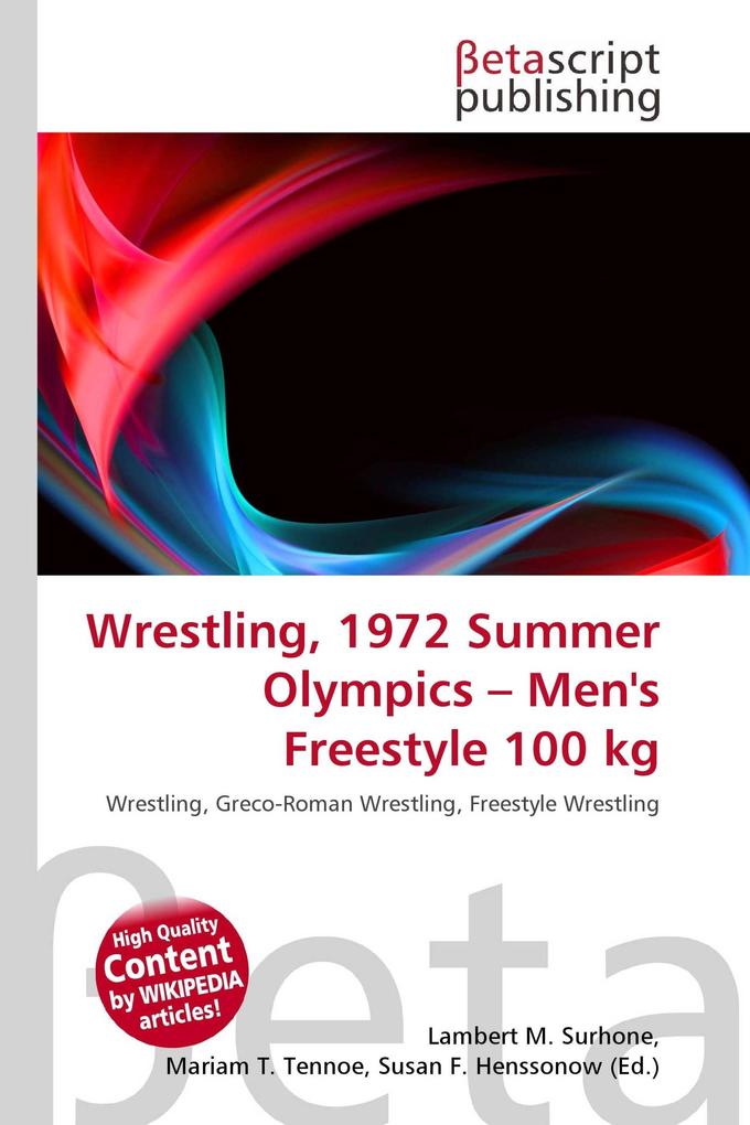 Wrestling 1972 Summer Olympics - Men's Freestyle 100 kg