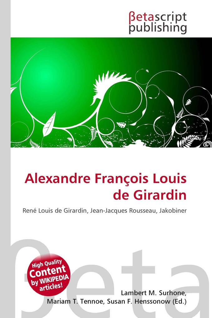 Alexandre François Louis de Girardin