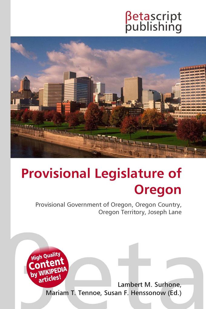 Provisional Legislature of Oregon