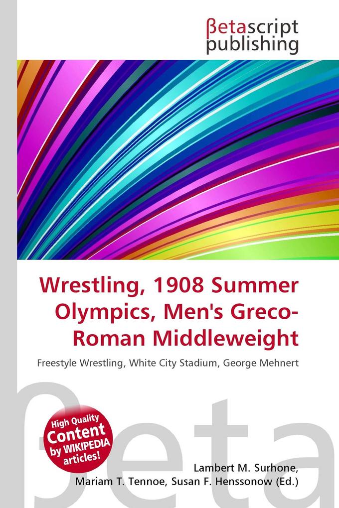 Wrestling 1908 Summer Olympics Men's Greco-Roman Middleweight