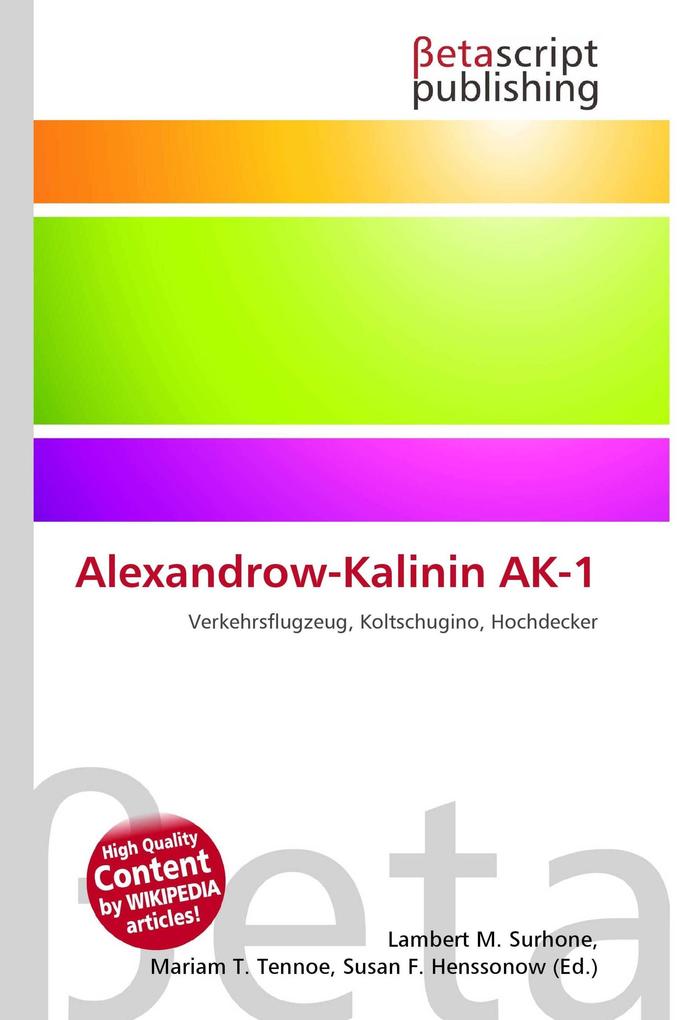 Alexandrow-Kalinin AK-1