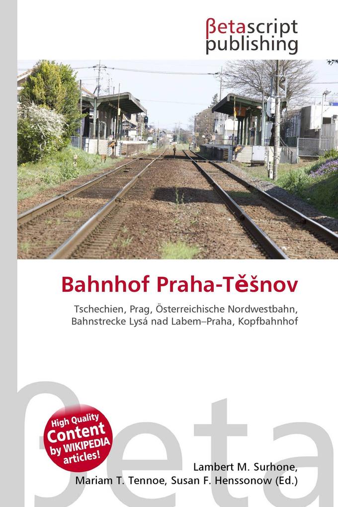 Bahnhof Praha-Tnov