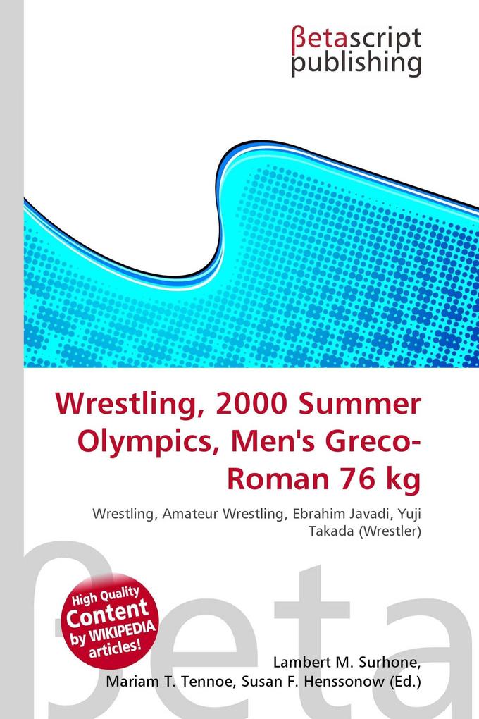 Wrestling 2000 Summer Olympics Men's Greco-Roman 76 kg