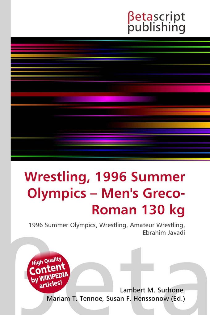 Wrestling 1996 Summer Olympics - Men's Greco-Roman 130 kg
