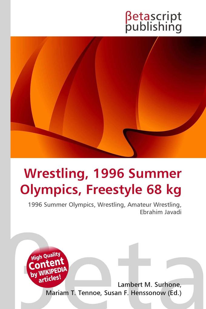 Wrestling 1996 Summer Olympics Freestyle 68 kg
