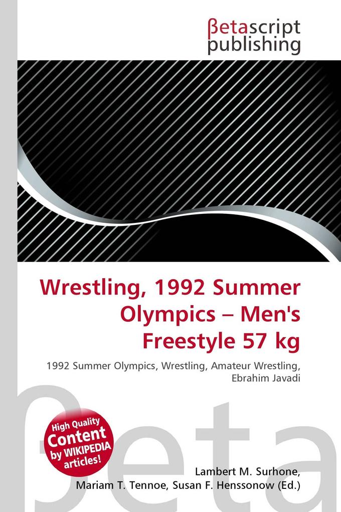 Wrestling 1992 Summer Olympics - Men's Freestyle 57 kg