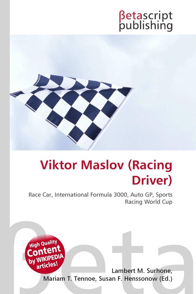 Viktor Maslov (Racing Driver)