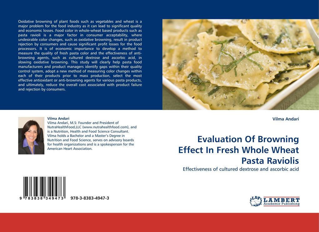 Evaluation Of Browning Effect In Fresh Whole Wheat Pasta Raviolis - Vilma Andari