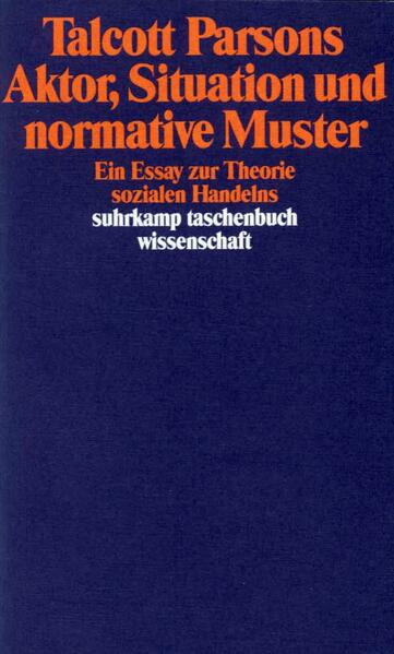 Aktor Situation und normative Muster