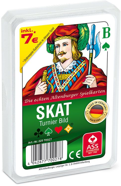 ASS Altenburger Spielkarten - Skat Turnierbild 4 Farbenblatt
