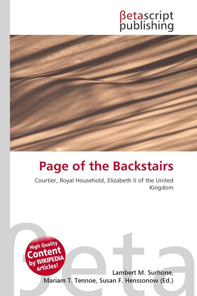 Page of the Backstairs