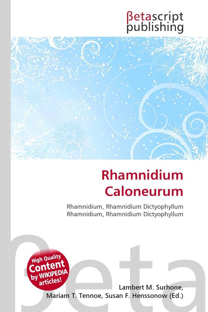 Rhamnidium Caloneurum