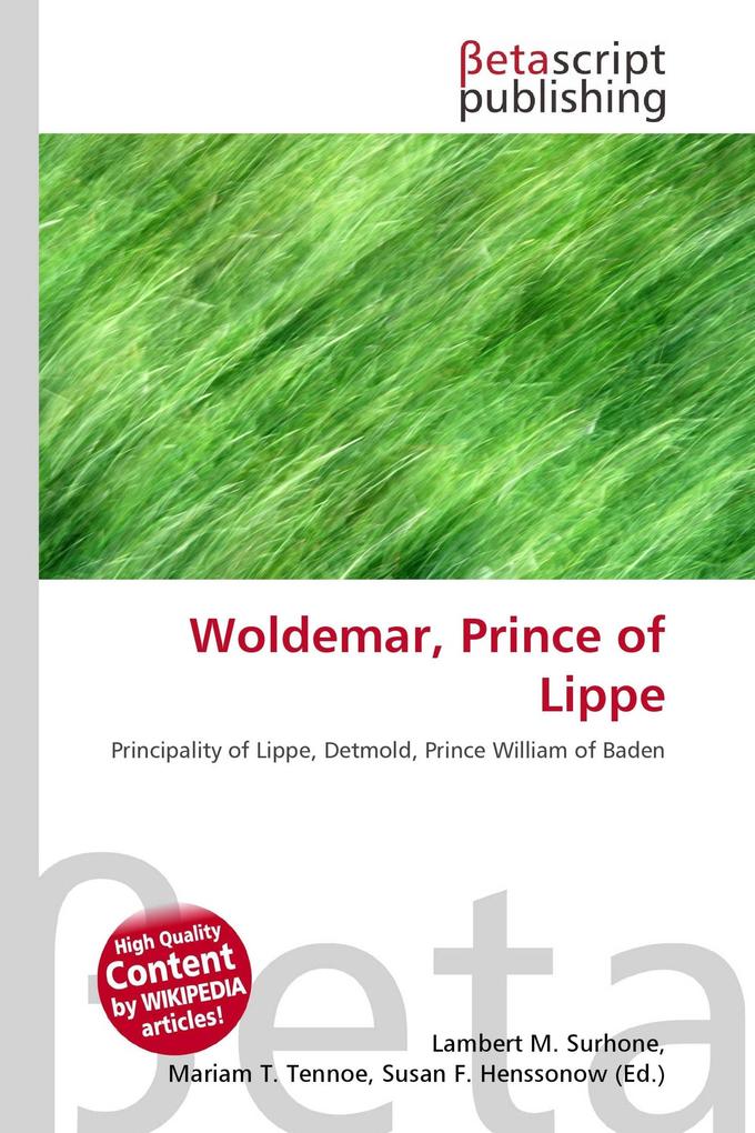Woldemar Prince of Lippe