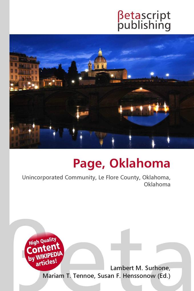Page Oklahoma