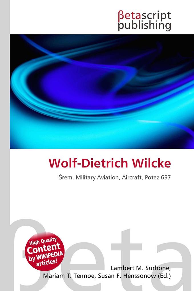 Wolf-Dietrich Wilcke