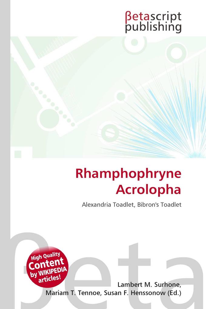 Rhamphophryne Acrolopha