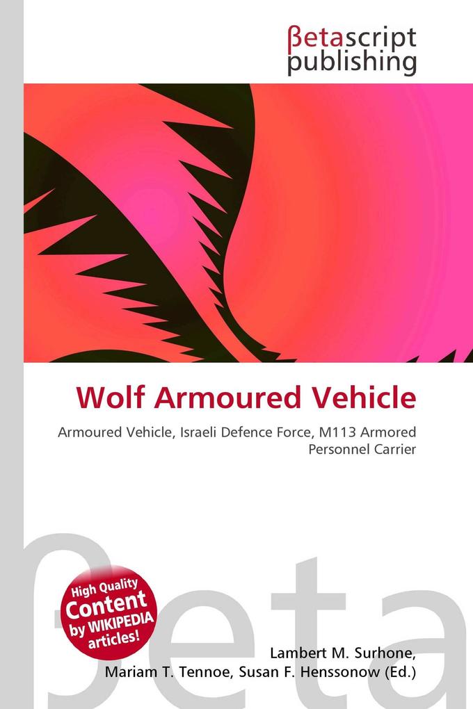 Wolf Armoured Vehicle