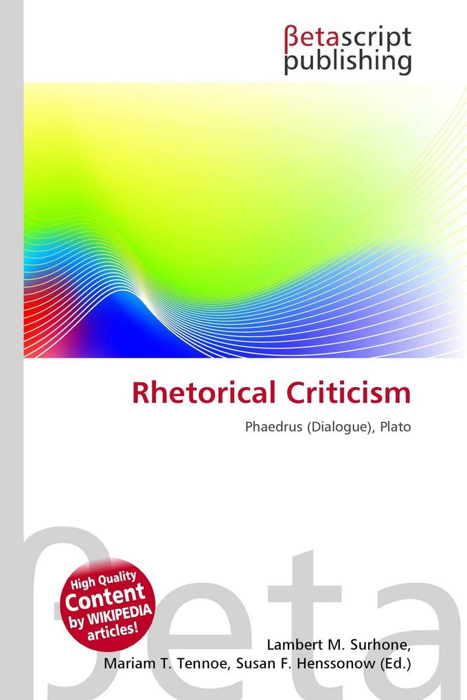 Rhetorical Criticism