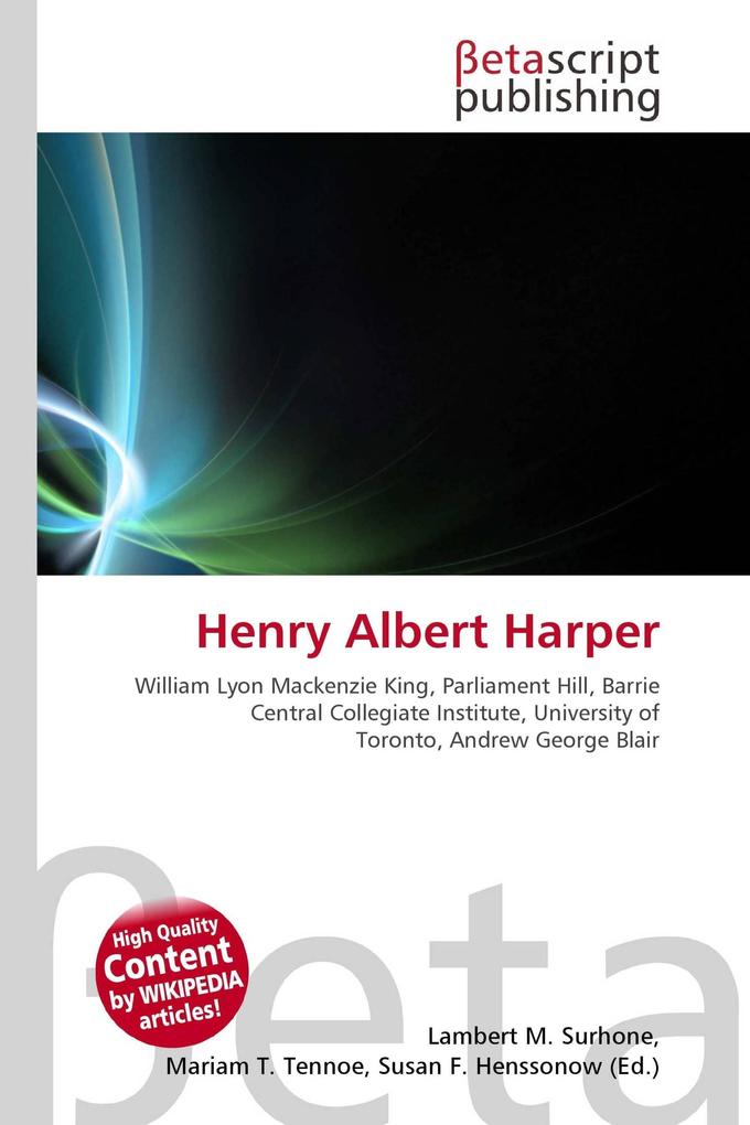 Henry Albert Harper
