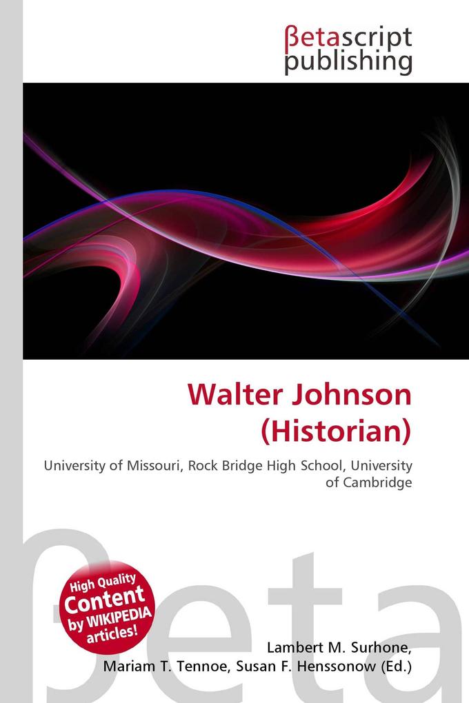 Walter Johnson (Historian)