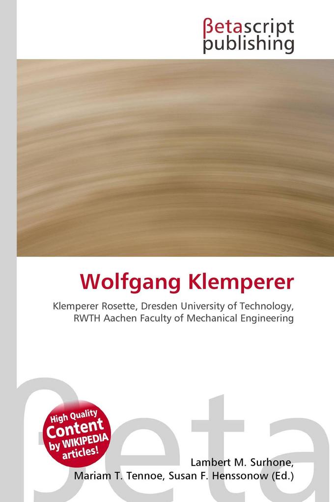Wolfgang Klemperer