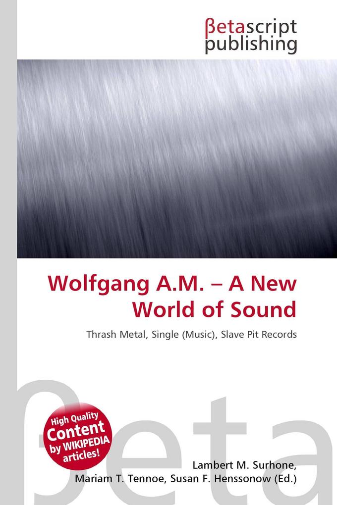 Wolfgang A.M. - A New World of Sound