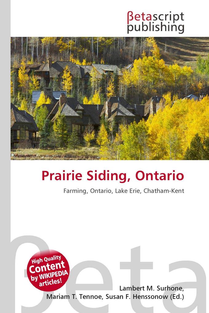 Prairie Siding Ontario