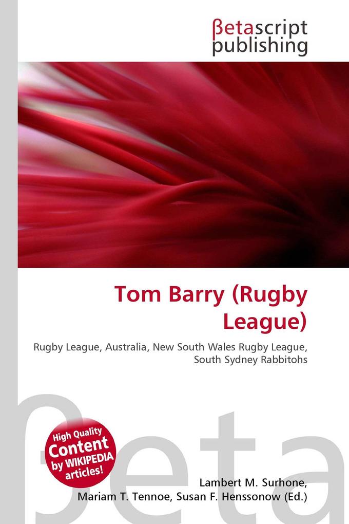 Tom Barry (Rugby League)