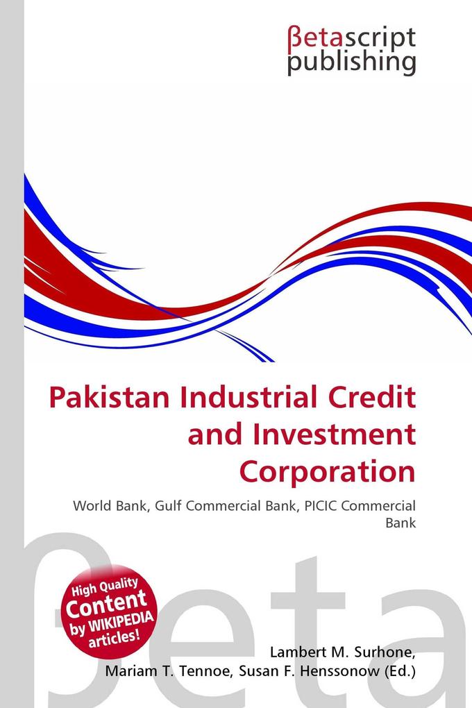 Pakistan Industrial Credit and Investment Corporation