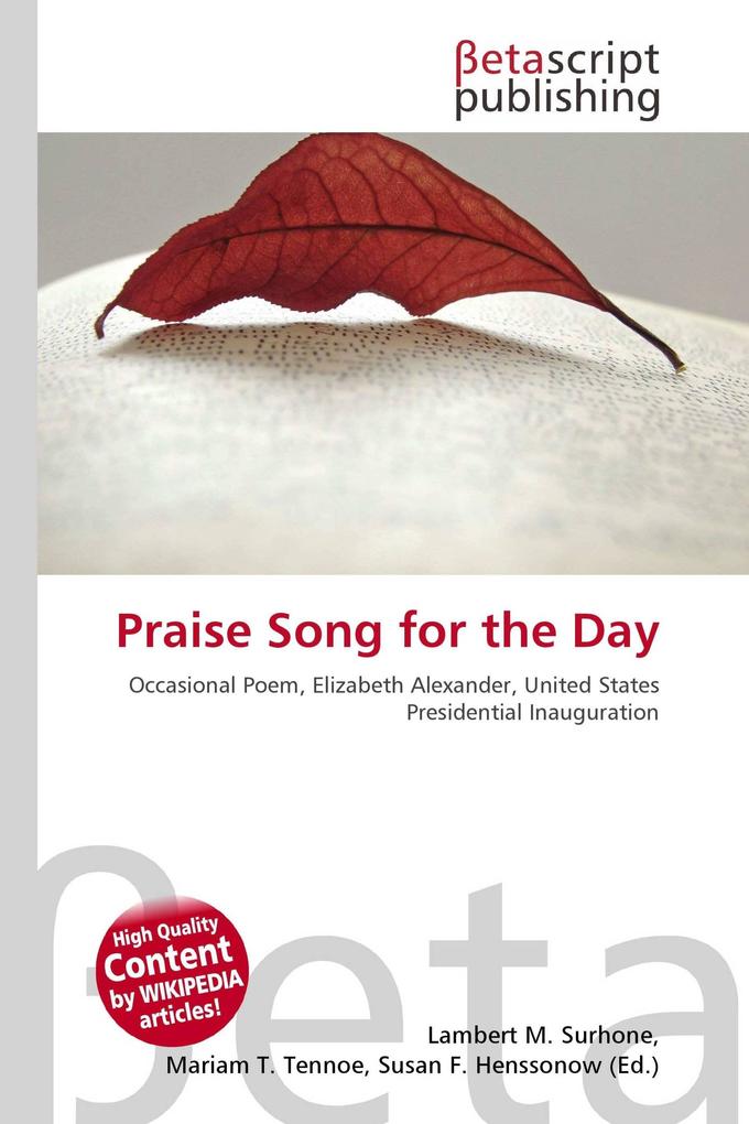 Praise Song for the Day