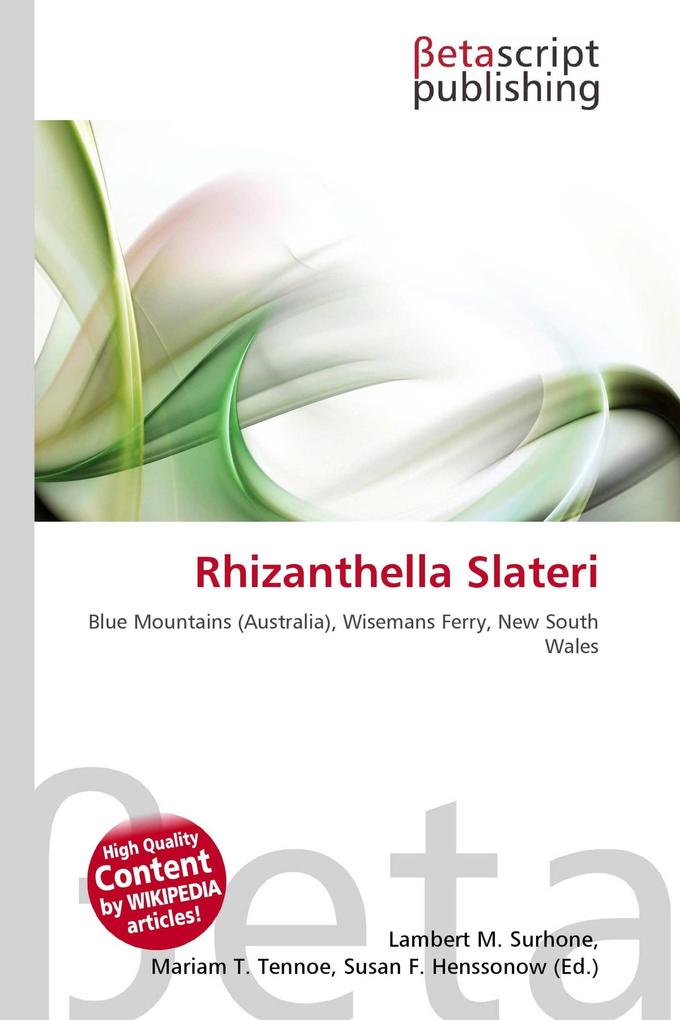 Rhizanthella Slateri