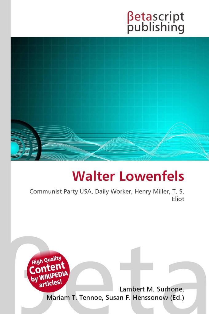 Walter Lowenfels