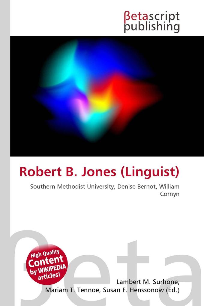Robert B. Jones (Linguist)