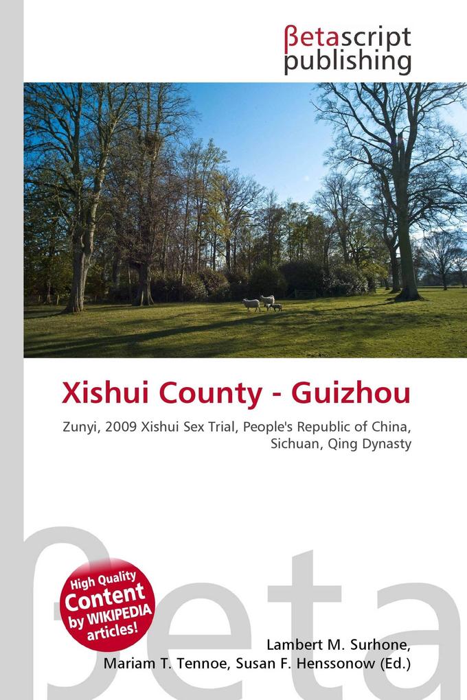 Xishui County - Guizhou