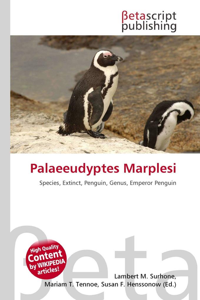 Palaeeudyptes Marplesi