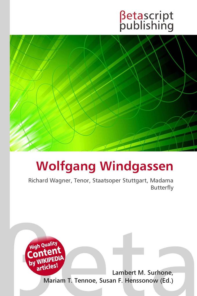 Wolfgang Windgassen