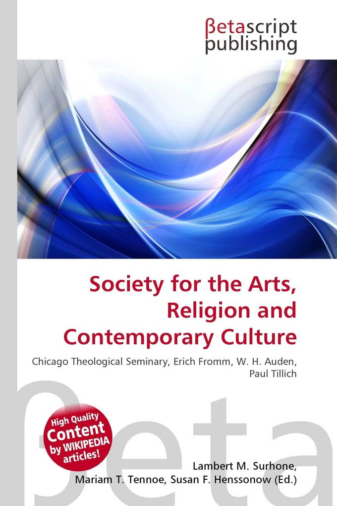 Society for the Arts Religion and Contemporary Culture