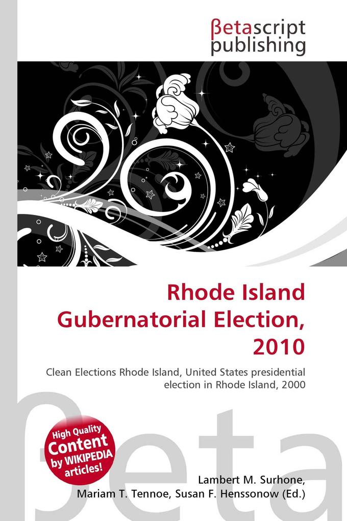 Rhode Island Gubernatorial Election 2010