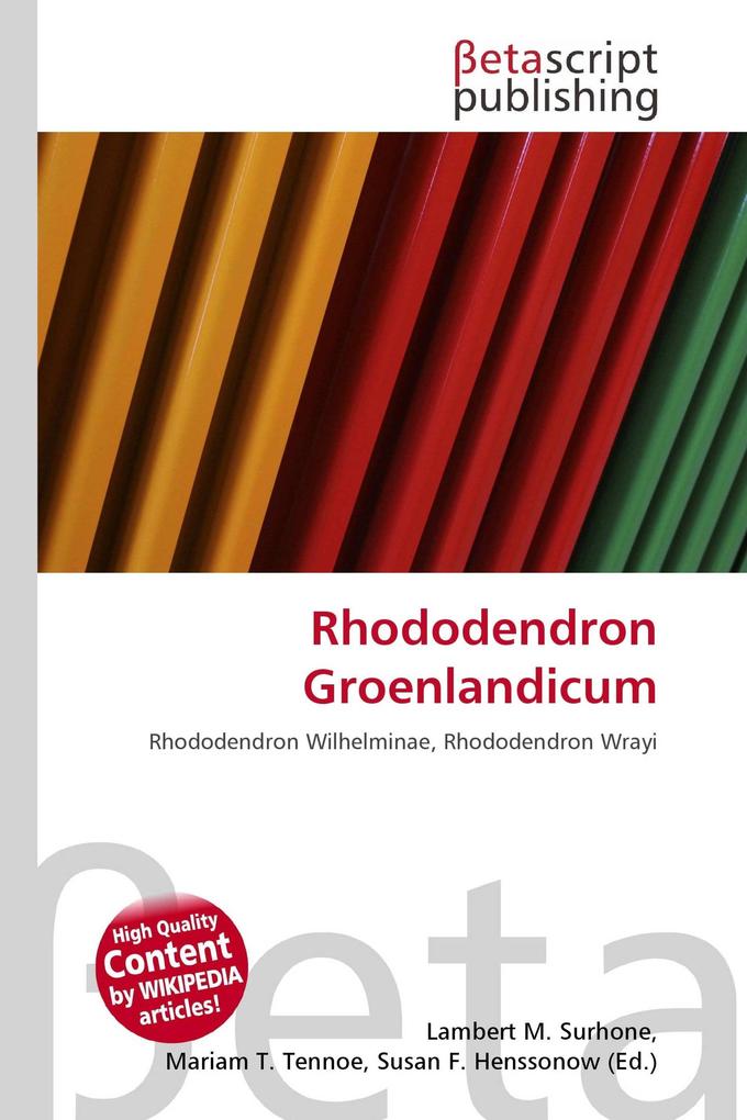 Rhododendron Groenlandicum