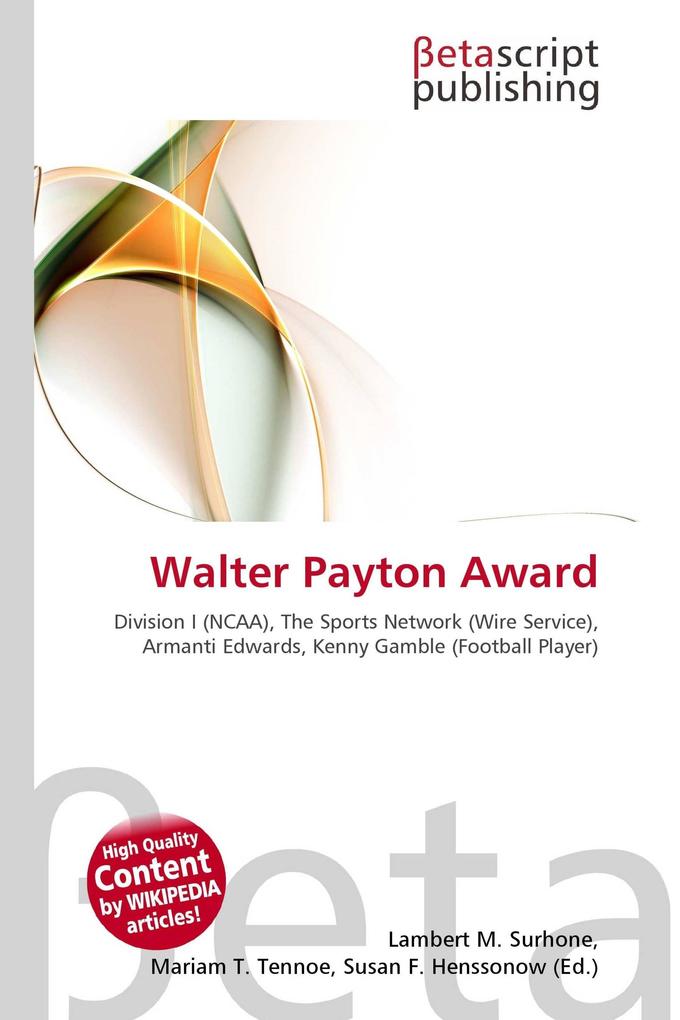 Walter Payton Award
