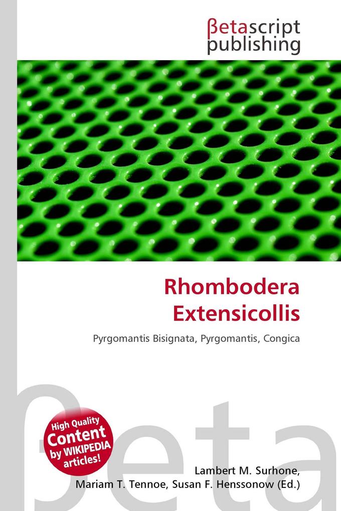 Rhombodera Extensicollis