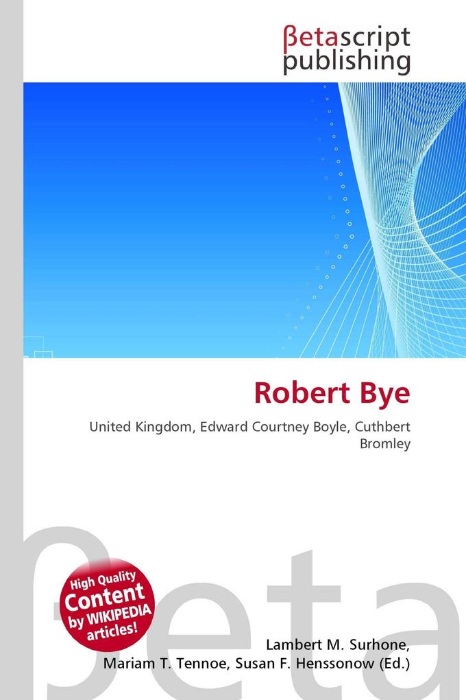 Robert Bye