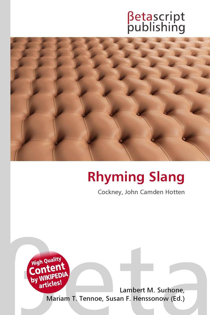 Rhyming Slang