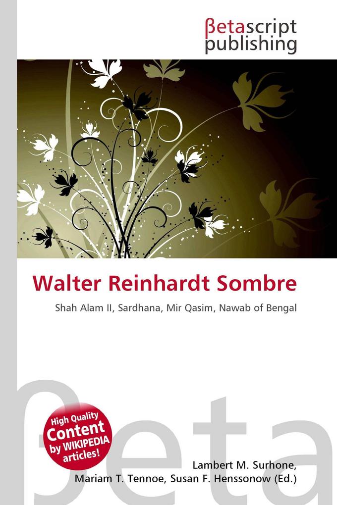 Walter Reinhardt Sombre