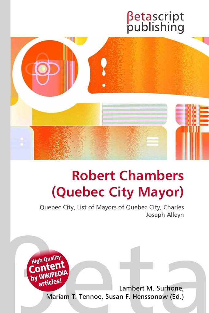 Robert Chambers (Quebec City Mayor)