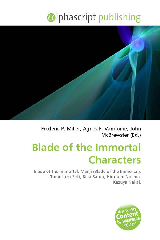 Blade of the Immortal Characters
