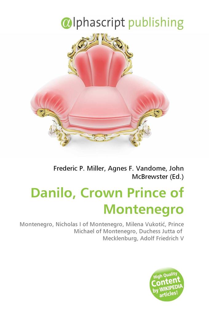Danilo Crown Prince of Montenegro