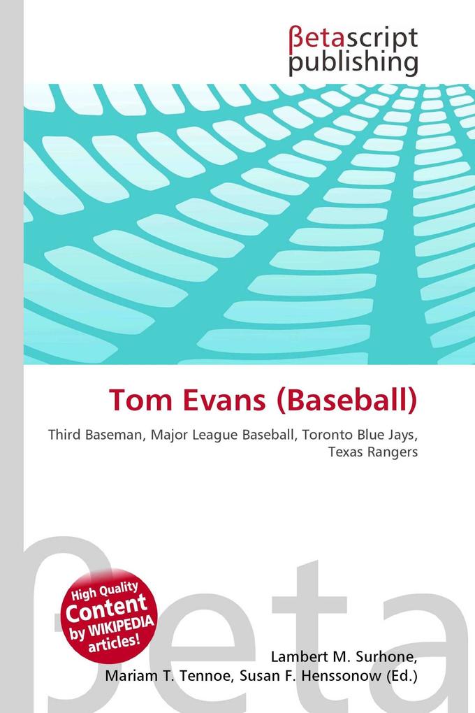 Tom Evans (Baseball)