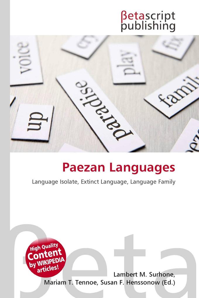 Paezan Languages
