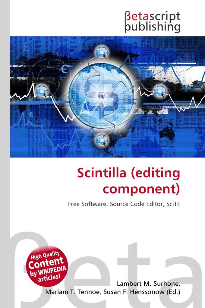 Scintilla (editing component)